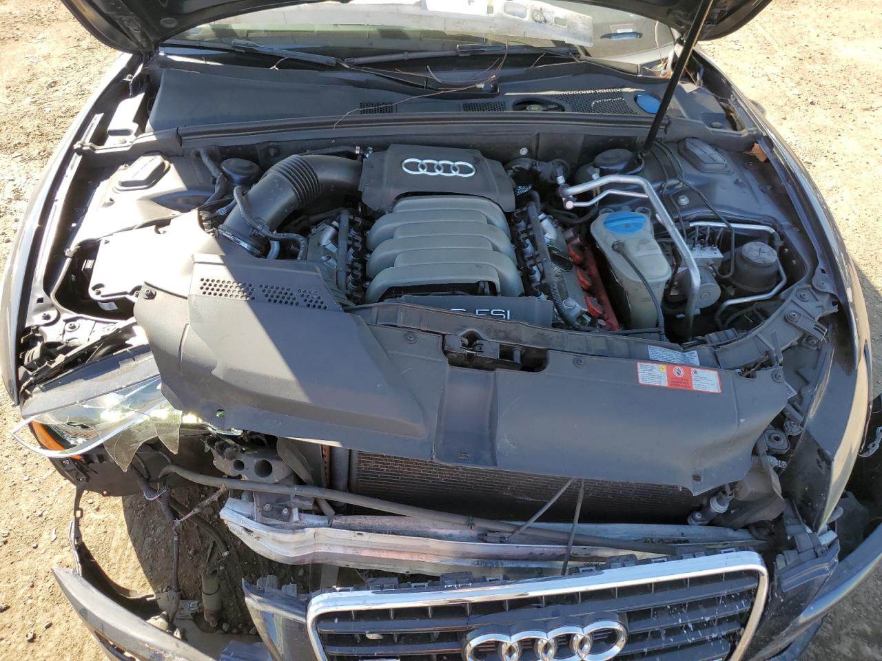 2009 Audi A5 VIN WAUDK78T59A042042 Copart auction photo, front end damage thumbnail 12