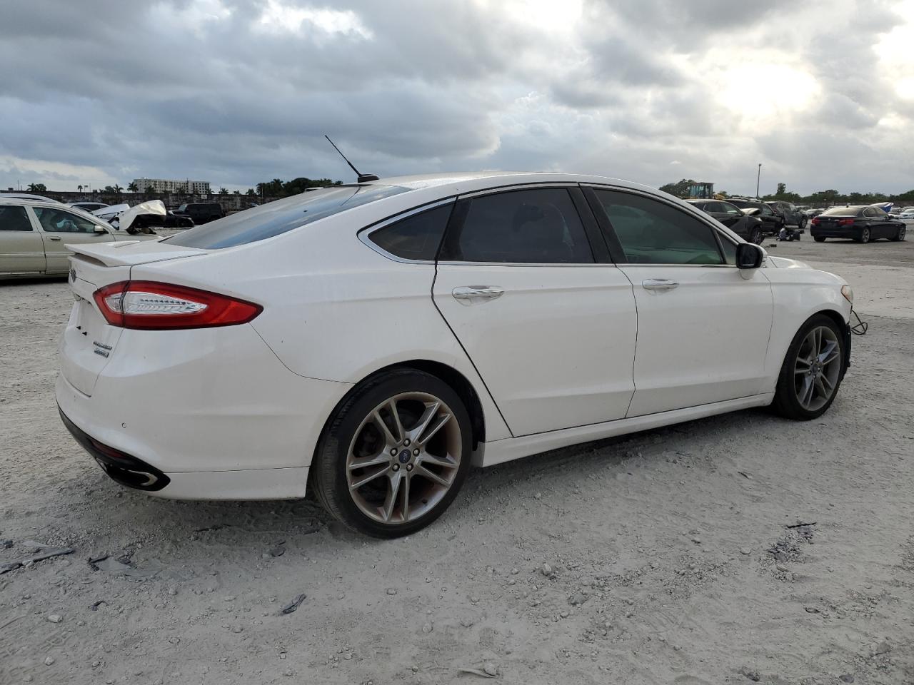 2016 Ford Fusion VIN 3FA6P0K94GR191004 Copart auction photo, front end damage thumbnail 3