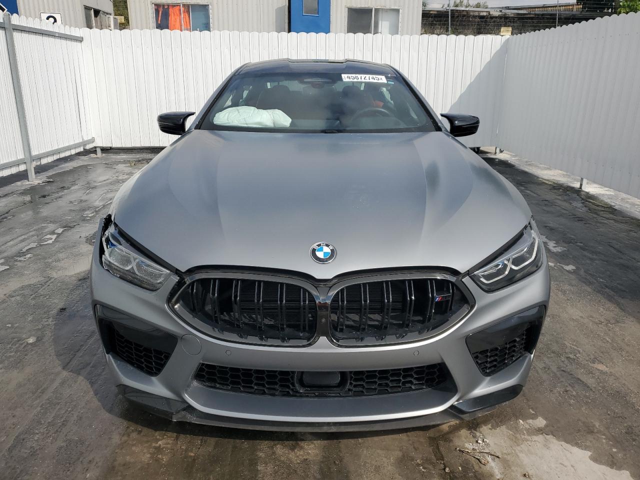 2024 BMW M8 VIN WBSGV0C08RCP50228 Copart auction photo, front end damage thumbnail 5
