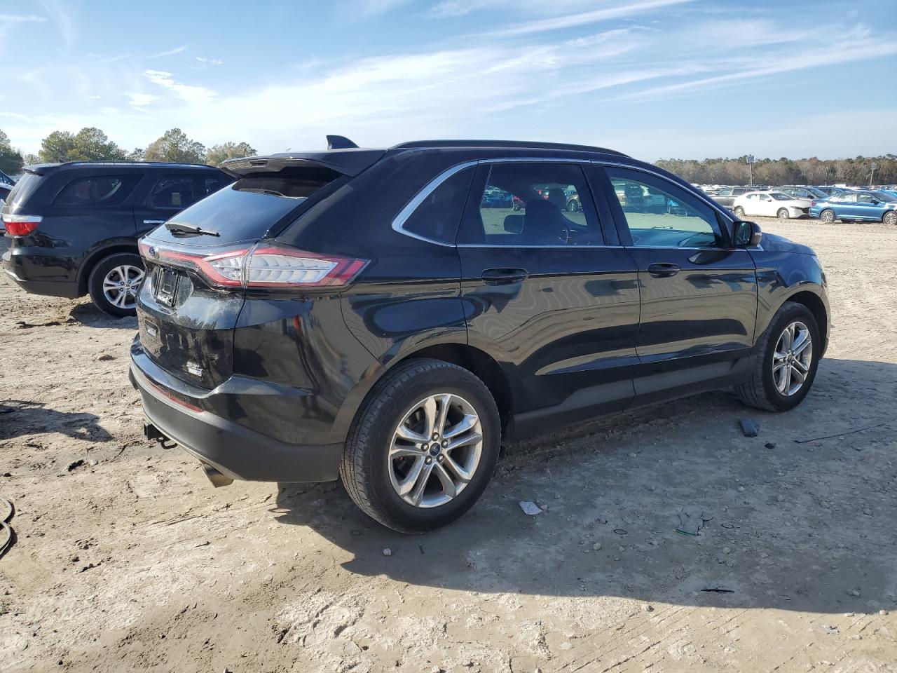2015 Ford Edge VIN 2FMTK4J99FBB79654 Copart auction photo, rear end damage thumbnail 3