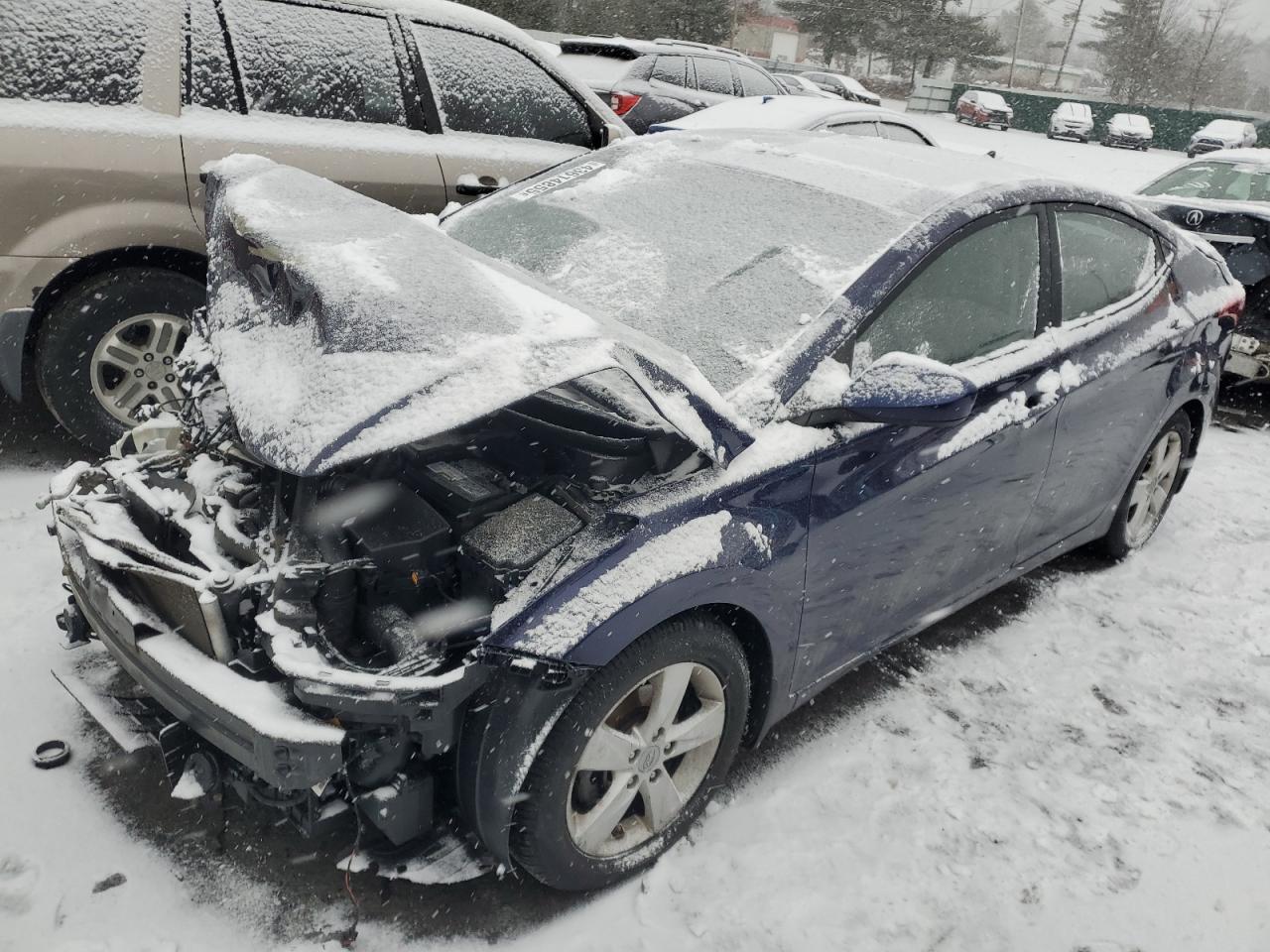 2013 Hyundai Elantra VIN 5NPDH4AE9DH314993