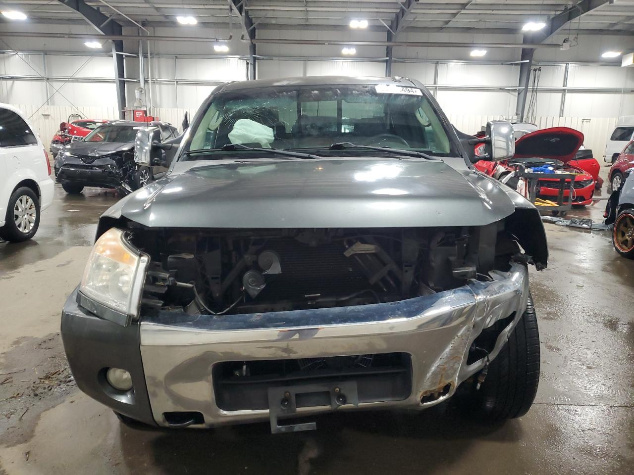 2008 Nissan Titan VIN 1N6AA06C28N307314 Copart auction photo, all over damage thumbnail 5