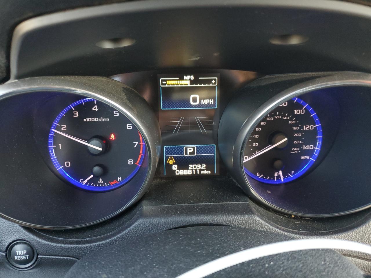 2016 Subaru Legacy VIN 4S3BNAH69G3061073 Copart auction photo, front end / side damage thumbnail 9