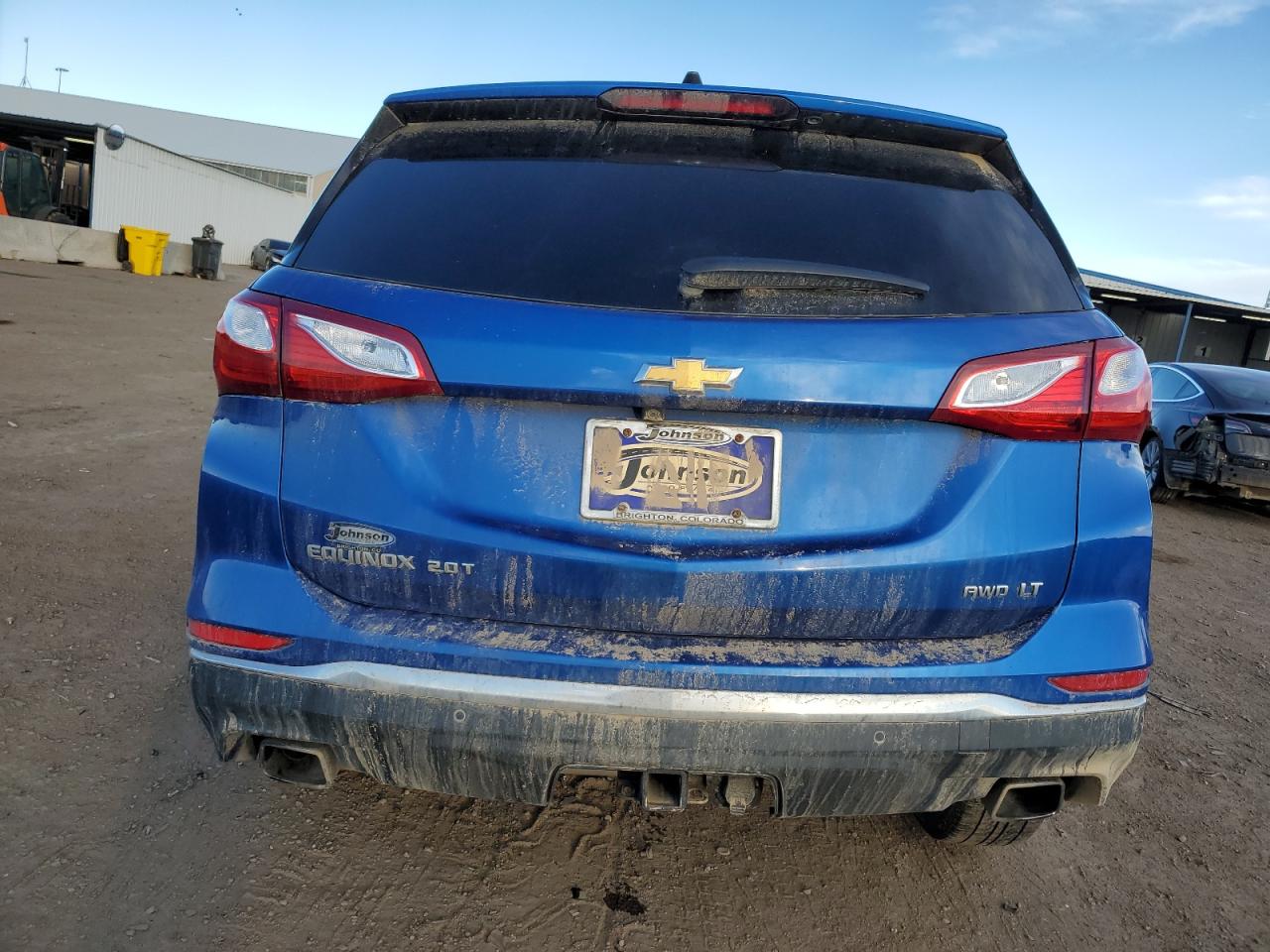 2019 Chevrolet Equinox VIN 3GNAXVEX5KS523407 Copart auction photo, front end / mechanical damage thumbnail 6