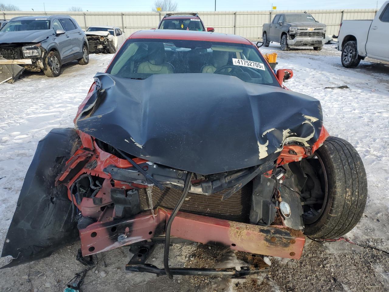 2012 Chevrolet Camaro VIN 2G1FK1EJ7C9183654 Copart auction photo, rollover damage thumbnail 5