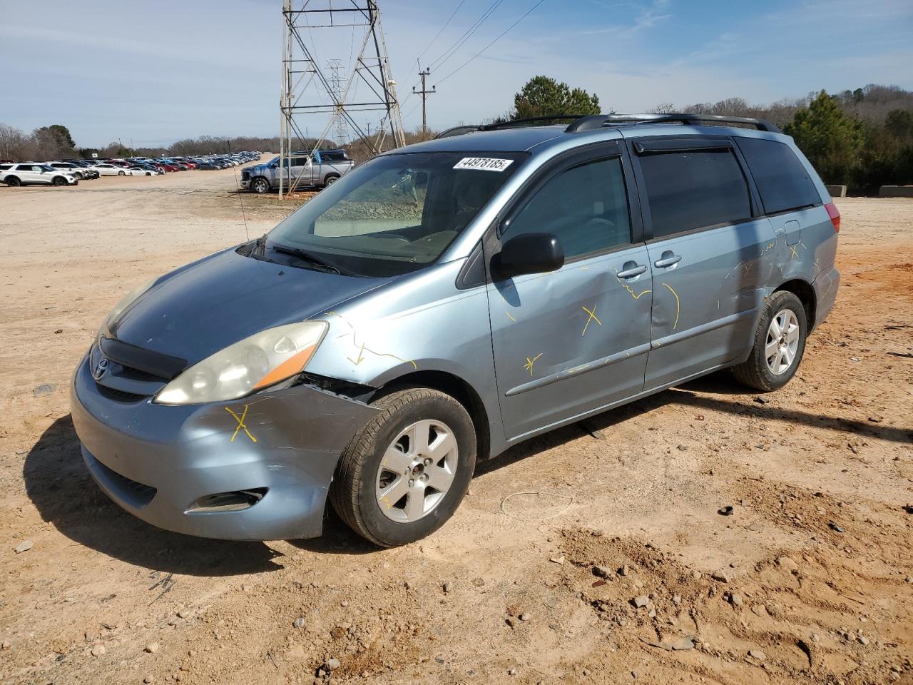 2008 Toyota Sienna VIN 5TDZK23C38S111993