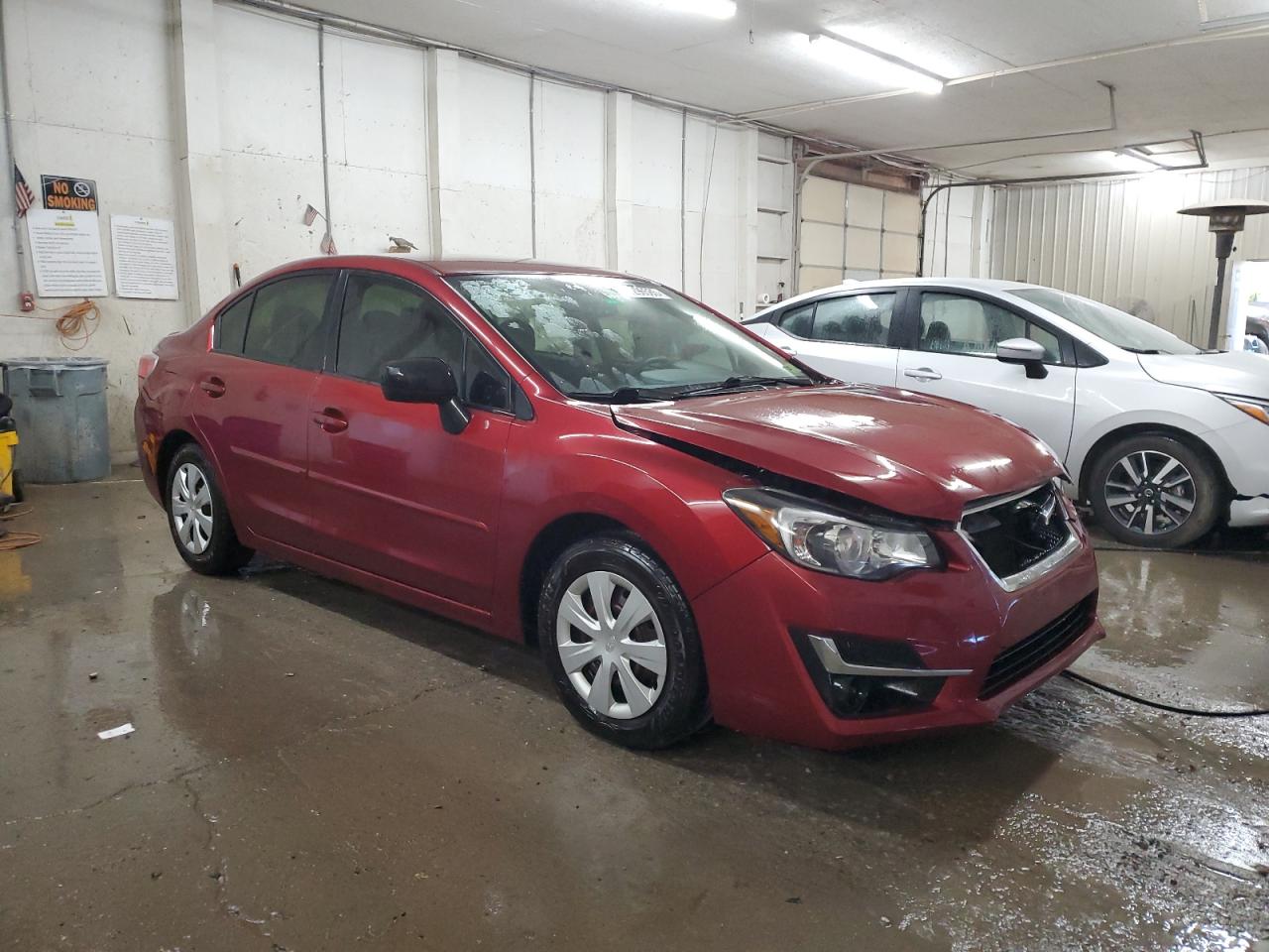 2016 Subaru Impreza VIN JF1GJAA63GH009457 Copart auction photo, front end / minor dent/scratches damage thumbnail 4