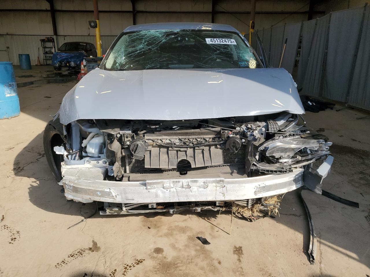 2022 Honda Accord VIN 1HGCV1F45NA074340 Copart auction photo, front end / side damage thumbnail 5