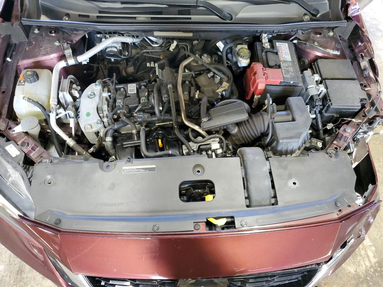 2020 Nissan Sentra VIN 3N1AB8CVXLY305121 Copart auction photo, front end / side damage thumbnail 11