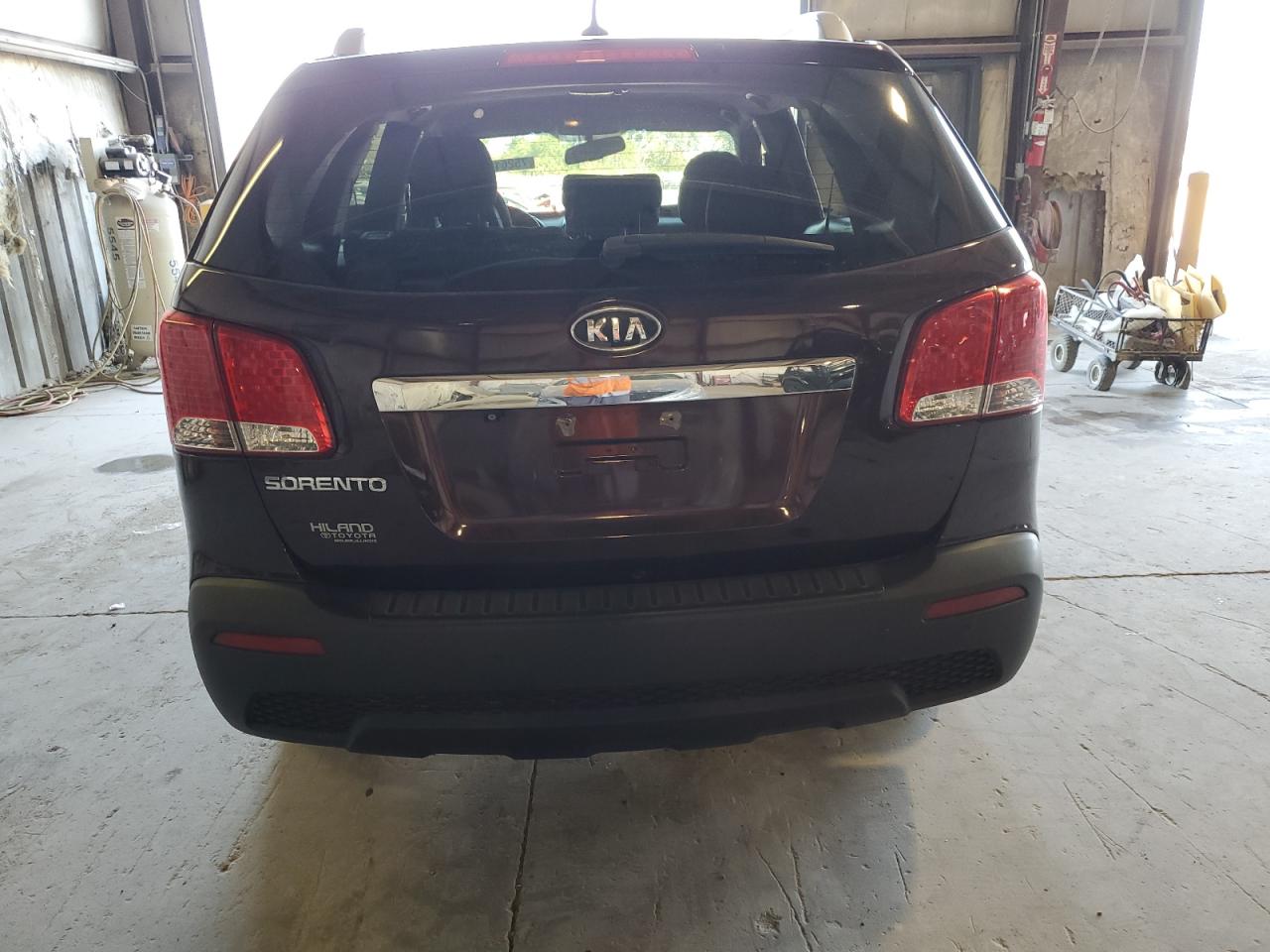 2013 KIA Sorento VIN 5XYKT3A60DG384785 Copart auction photo, all over / mechanical damage thumbnail 6