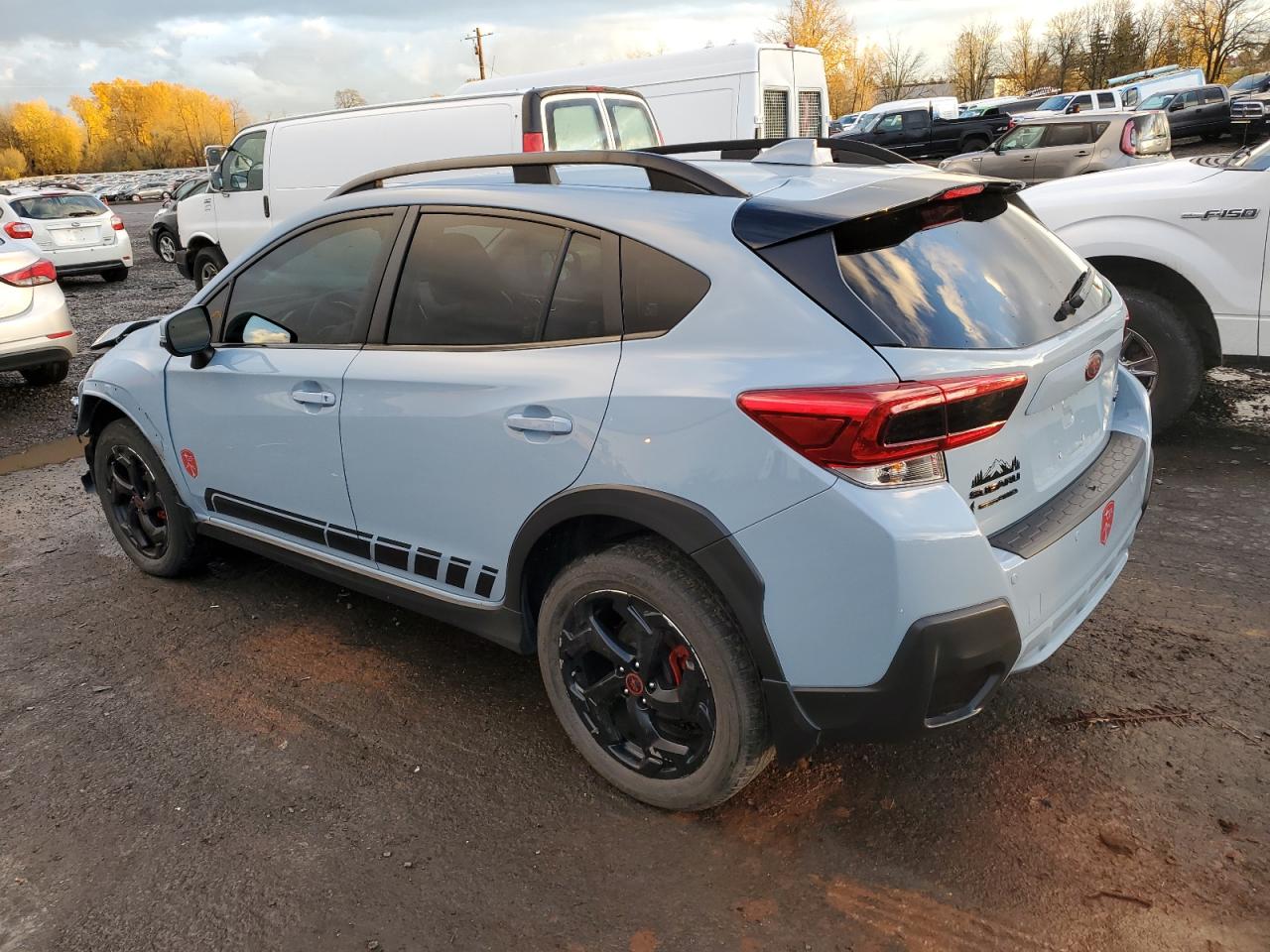 2021 Subaru XV VIN JF2GTHMC0MH663389 Copart auction photo, front end / side damage thumbnail 2