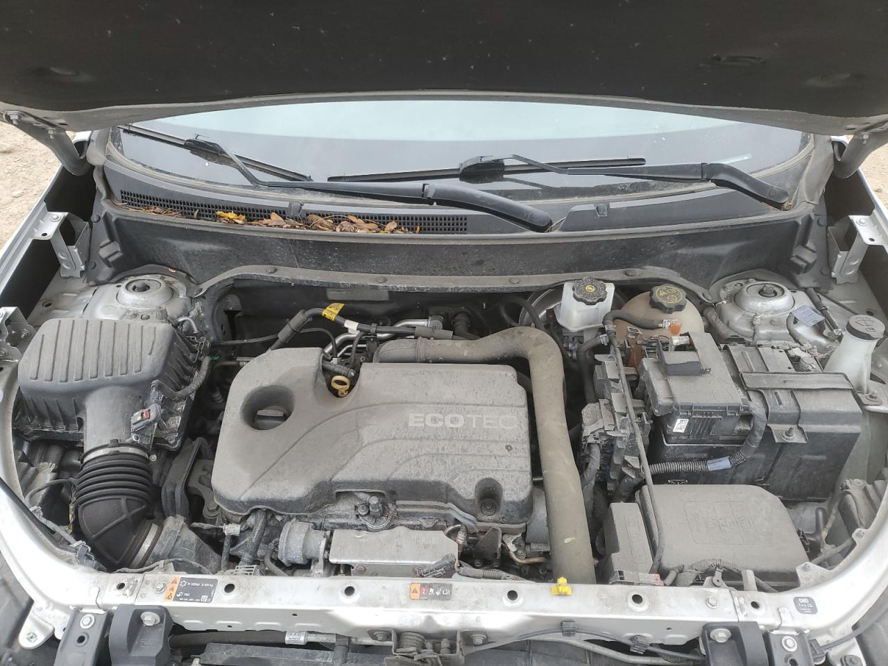 2021 Chevrolet Equinox VIN 3GNAXHEV1MS104750 Copart auction photo, front end / side damage thumbnail 12