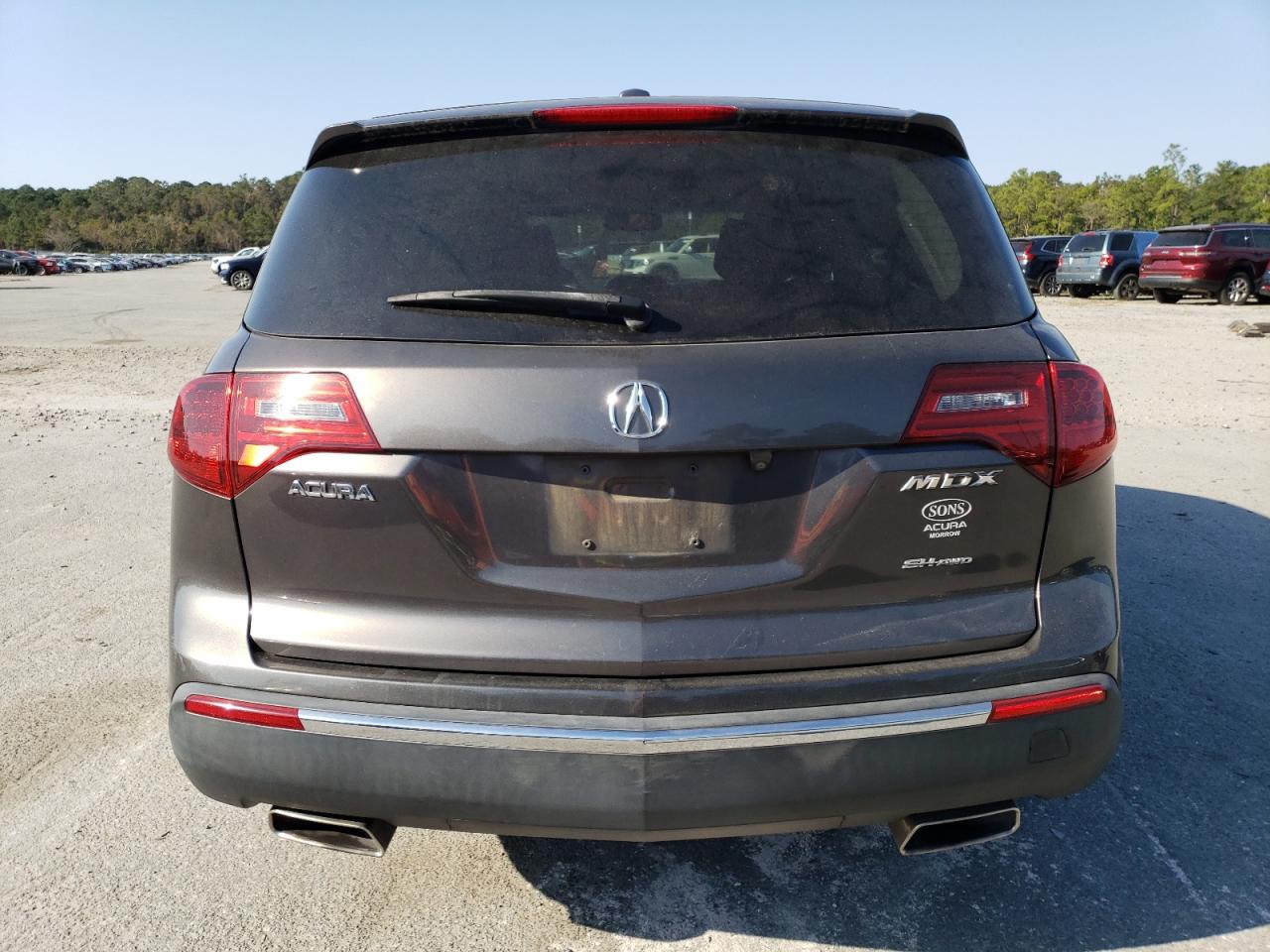2011 Acura MDX VIN 2HNYD2H66BH534463 Copart auction photo, front end damage thumbnail 6