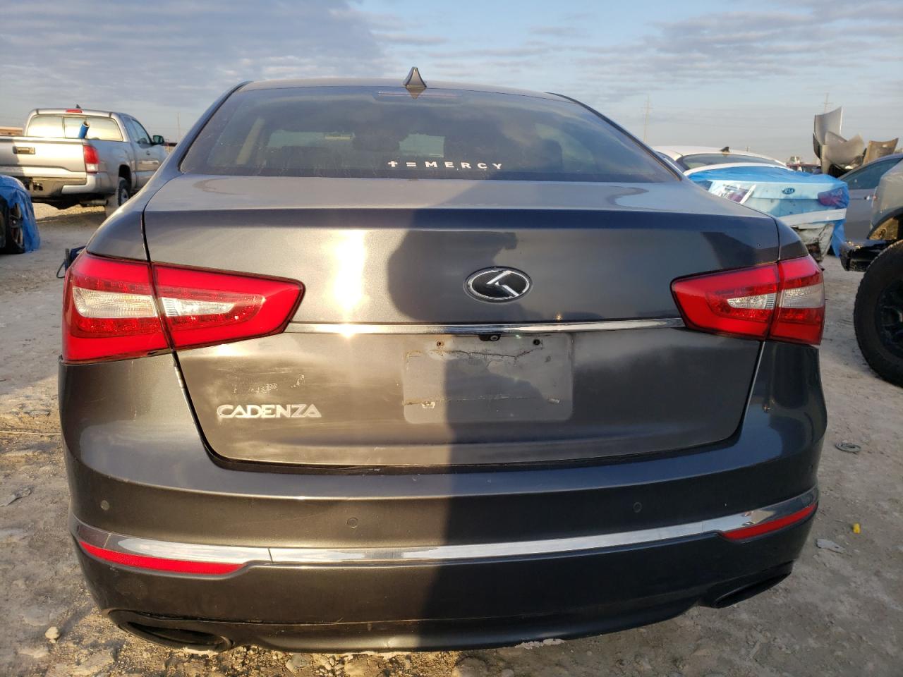 2015 KIA Cadenza VIN KNALN4D70F5195233 Copart auction photo, mechanical / hail damage thumbnail 6
