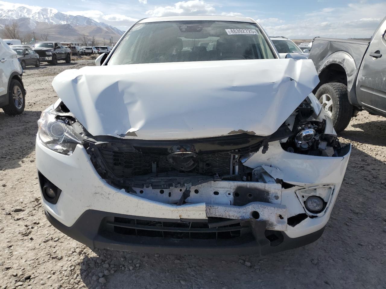 2015 Mazda CX-5 VIN JM3KE4CY7F0553862 Copart auction photo, front end damage thumbnail 5