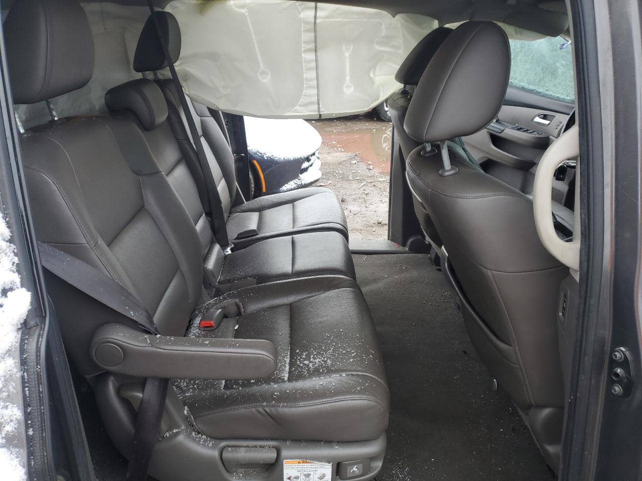 2016 Honda Odyssey VIN 5FNRL5H9XGB002641 Copart auction photo, side / minor dent/scratches damage thumbnail 12