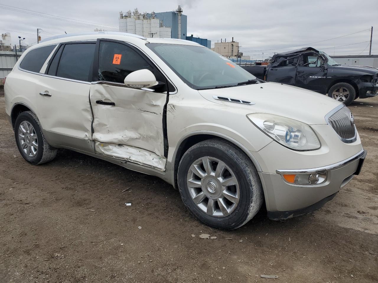 2012 Buick Enclave VIN 5GAKRDEDXCJ381079 Copart auction photo, all over damage thumbnail 4