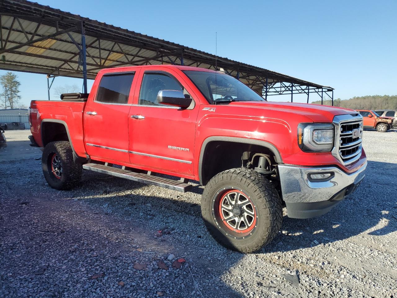 2018 GMC Sierra VIN 3GTU2NEC0JG477701 Copart auction photo, rear end damage thumbnail 4