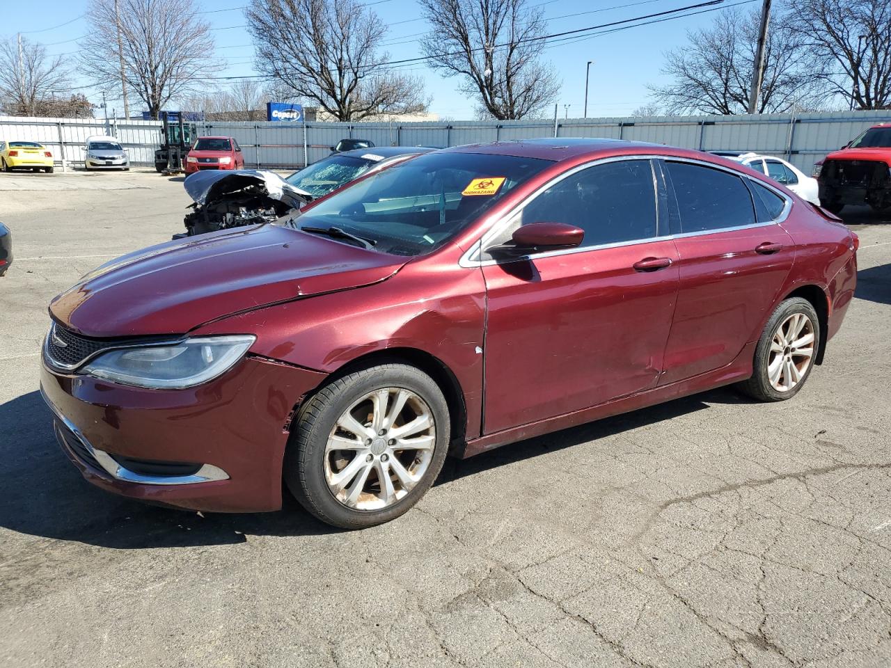 2016 Chrysler 200 VIN 1C3CCCAB8GN115260