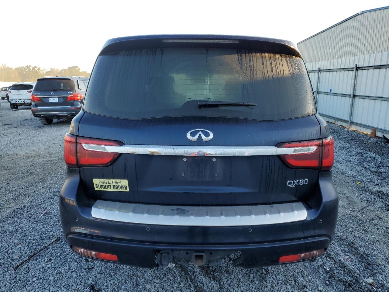 2019 Infiniti QX80 VIN JN8AZ2NE0K9233731 Copart auction photo, front end damage thumbnail 6