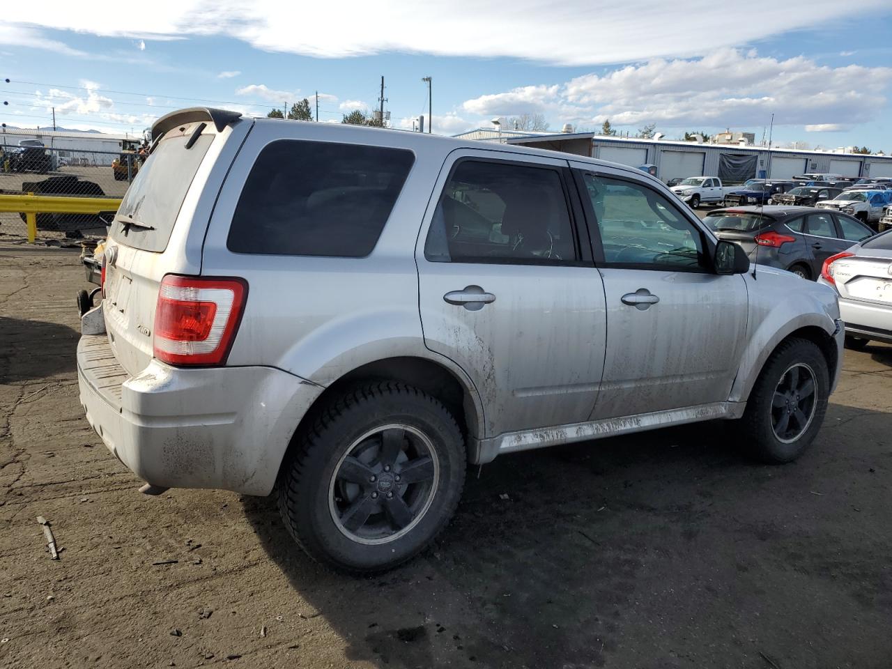 2010 Ford Escape VIN 1FMCU9D74AKC58553 Copart auction photo, all over damage thumbnail 3