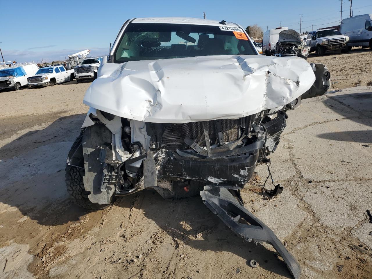 2021 Chevrolet Silverado VIN 1GCPYCEF2MZ280981 Copart auction photo, rollover damage thumbnail 5