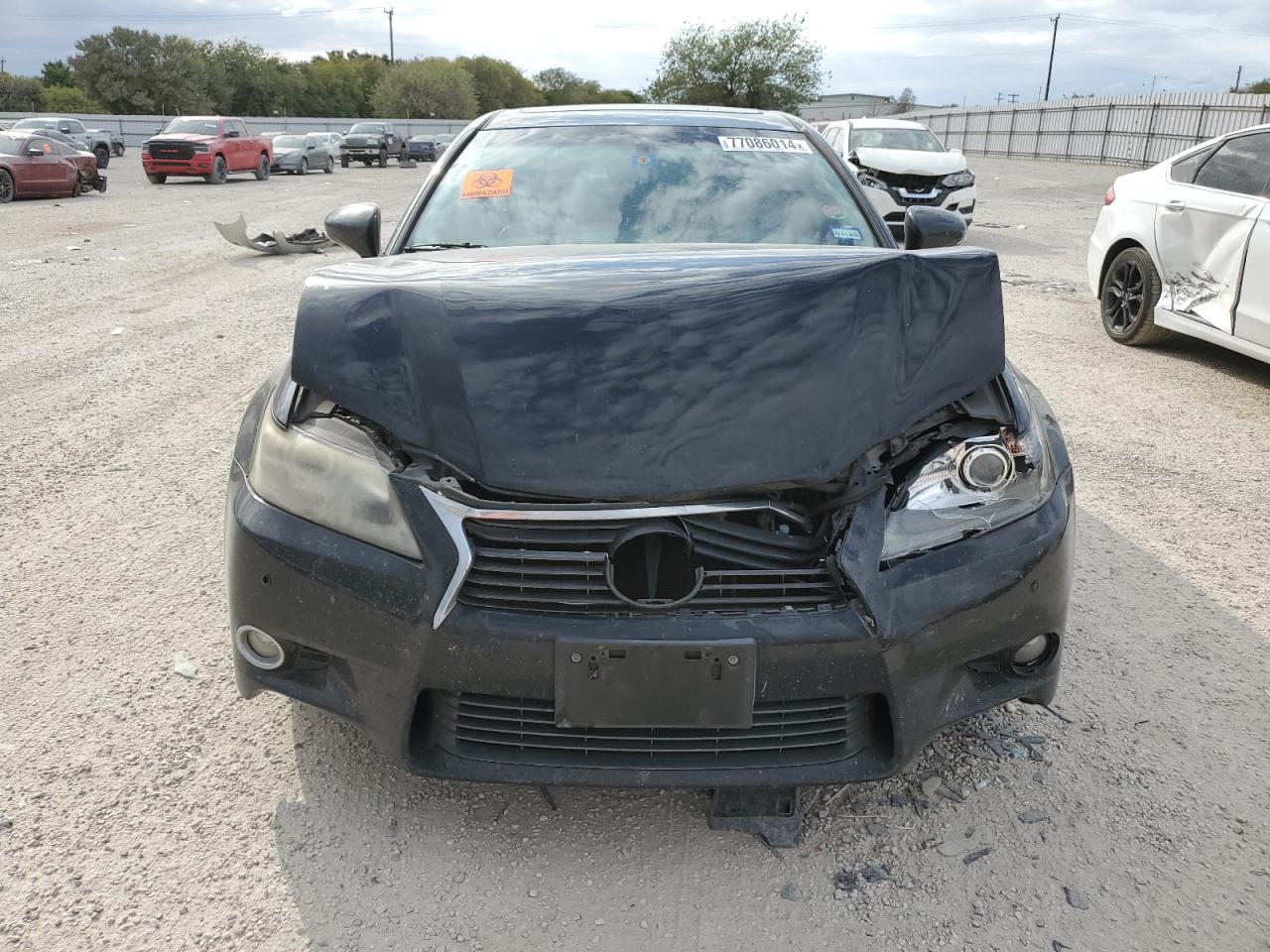 2013 Lexus GS VIN JTHBE1BL4D5025496 Copart auction photo, front end damage thumbnail 5