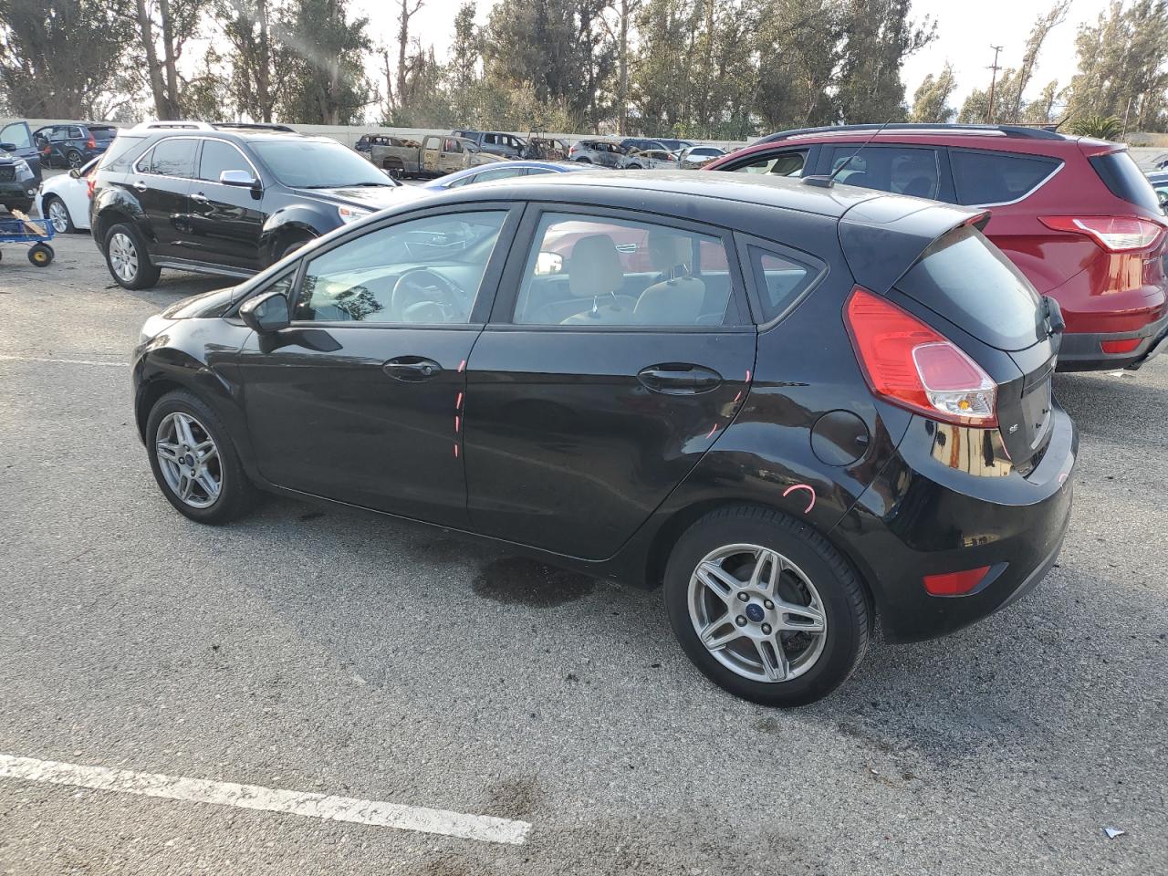 2018 Ford Fiesta VIN 3FADP4EJ7JM107069 Copart auction photo, front end / minor dent/scratches damage thumbnail 2