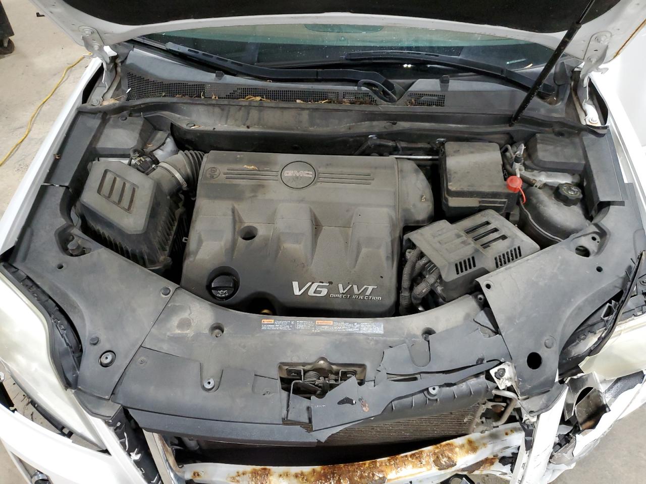 2011 GMC Terrain VIN 2CTFLXE56B6378661 Copart auction photo, front end / rear end damage thumbnail 11