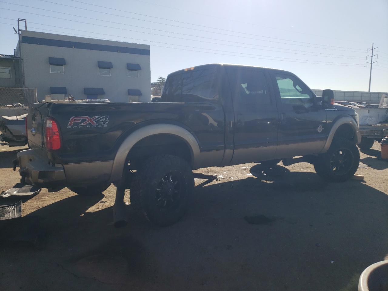 2013 Ford F250 VIN 1FT7W2BT4DEB08341 Copart auction photo, side / undercarriage damage thumbnail 3