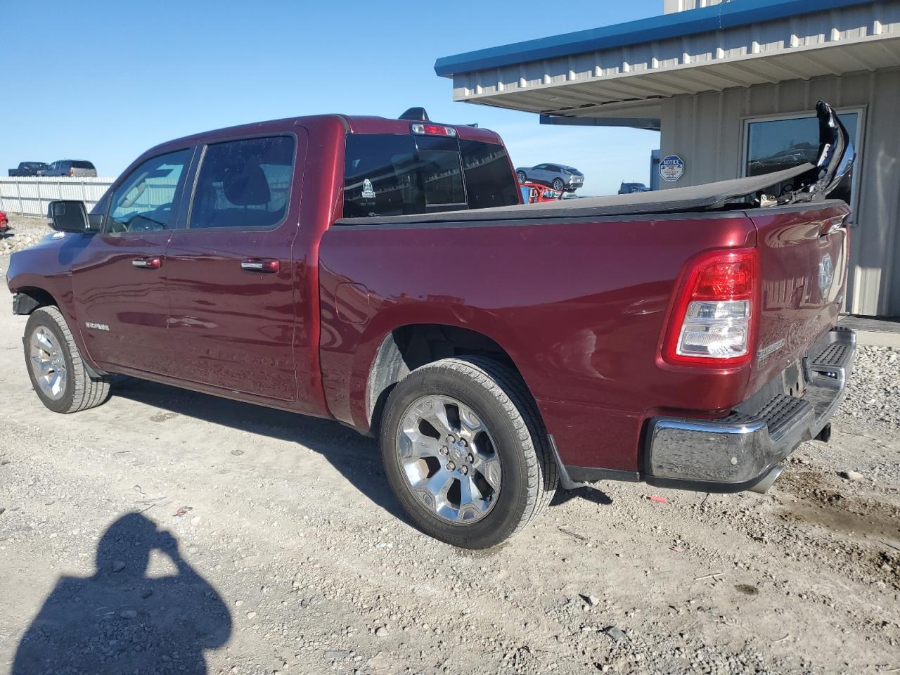 2020 RAM 1500 VIN 1C6SRFFTXLN266014 Copart auction photo, all over / front end damage thumbnail 2