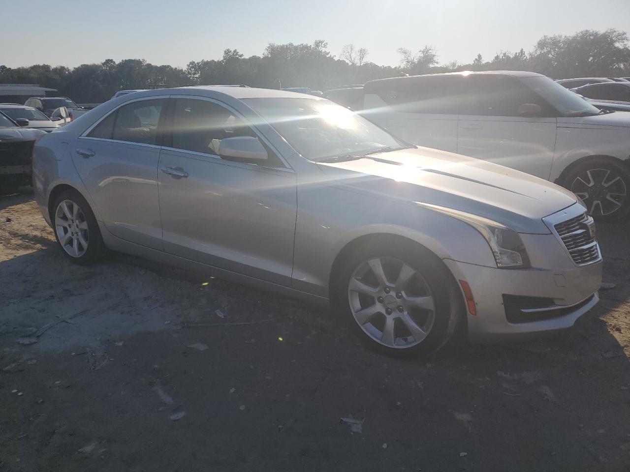 2015 Cadillac ATS VIN 1G6AA5RX9F0108224 Copart auction photo, rear end damage thumbnail 4