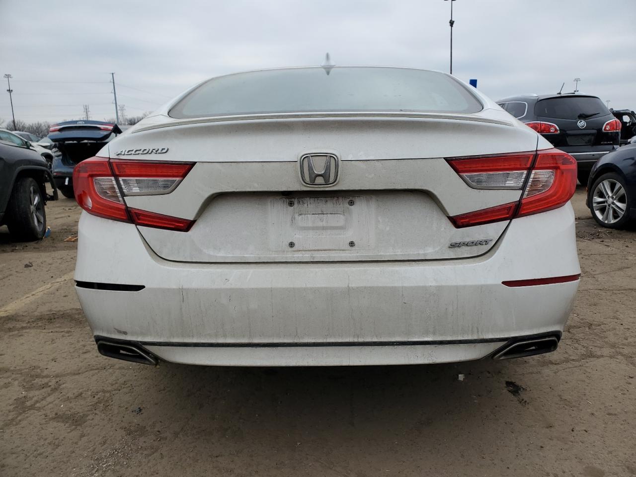 2019 Honda Accord VIN 1HGCV1F30KA173439 Copart auction photo, side damage thumbnail 6