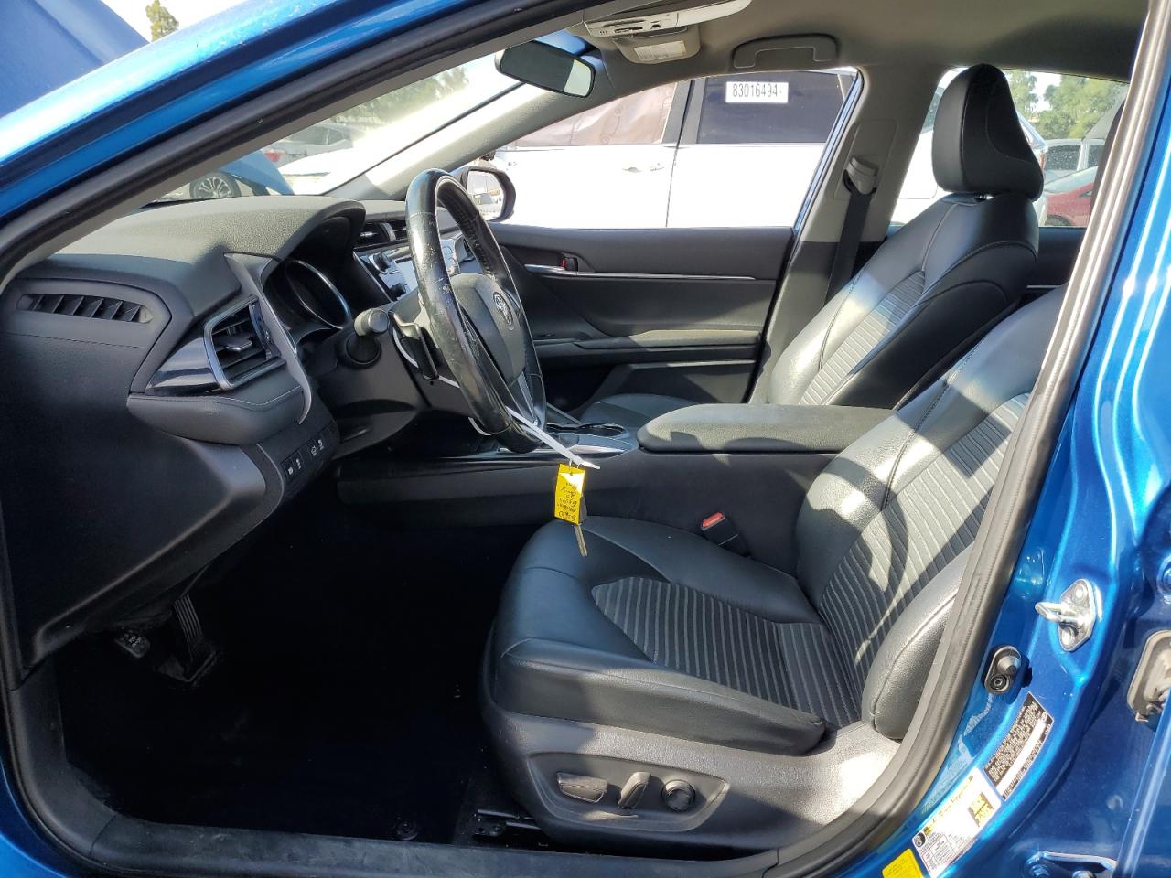 2020 Toyota Camry VIN 4T1G11AKXLU325975 Copart auction photo, rear end damage thumbnail 7
