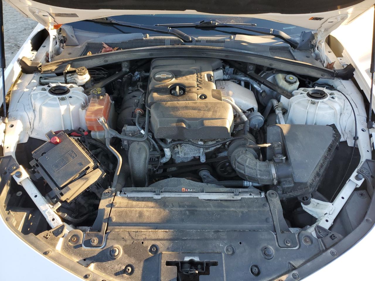 2018 Chevrolet Camaro VIN 1G1FB3DX5J0142822 Copart auction photo, rear end damage thumbnail 11