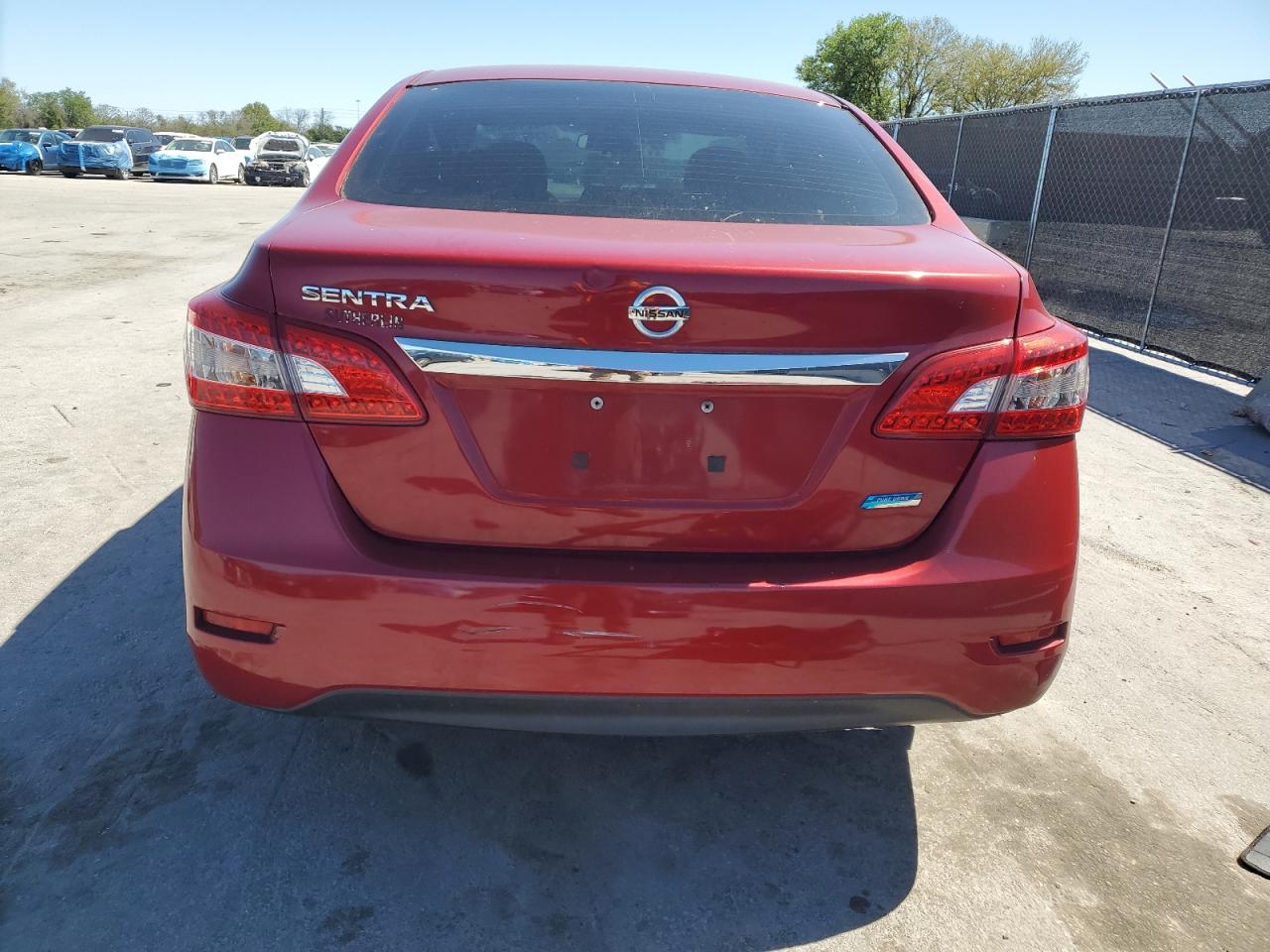 2014 Nissan Sentra VIN 3N1AB7AP1EL685013 Copart auction photo, side / minor dent/scratches damage thumbnail 6