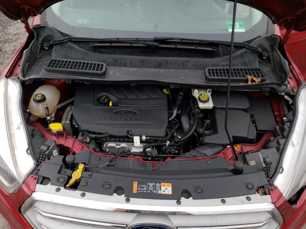2018 Ford Escape VIN 1FMCU9HD5JUB93698 Copart auction photo, front end / rear end damage thumbnail 12