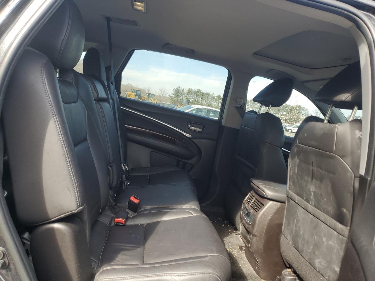 2016 Acura MDX VIN 5FRYD4H25GB010313 Copart auction photo, front end / rear end damage thumbnail 11