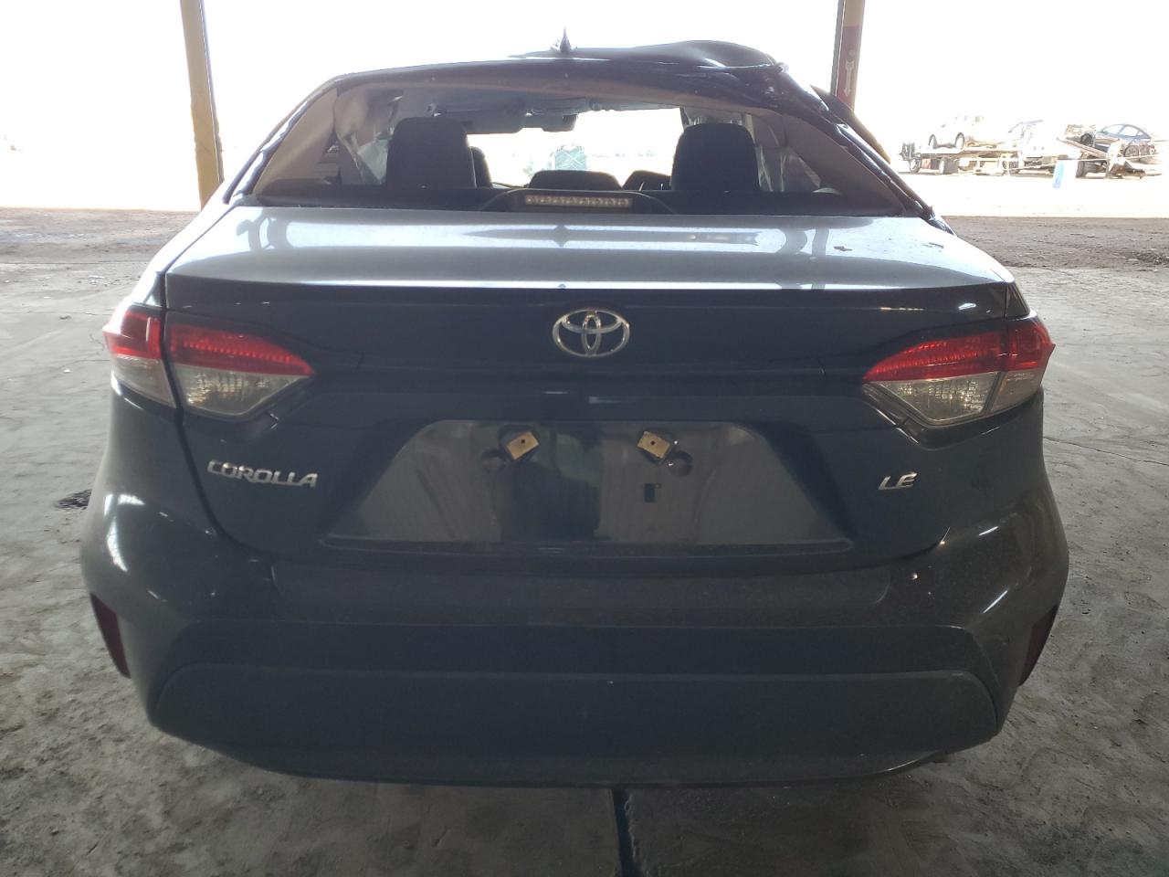 2021 Toyota Corolla VIN 5YFEPMAE8MP149299 Copart auction photo, side / front end damage thumbnail 6