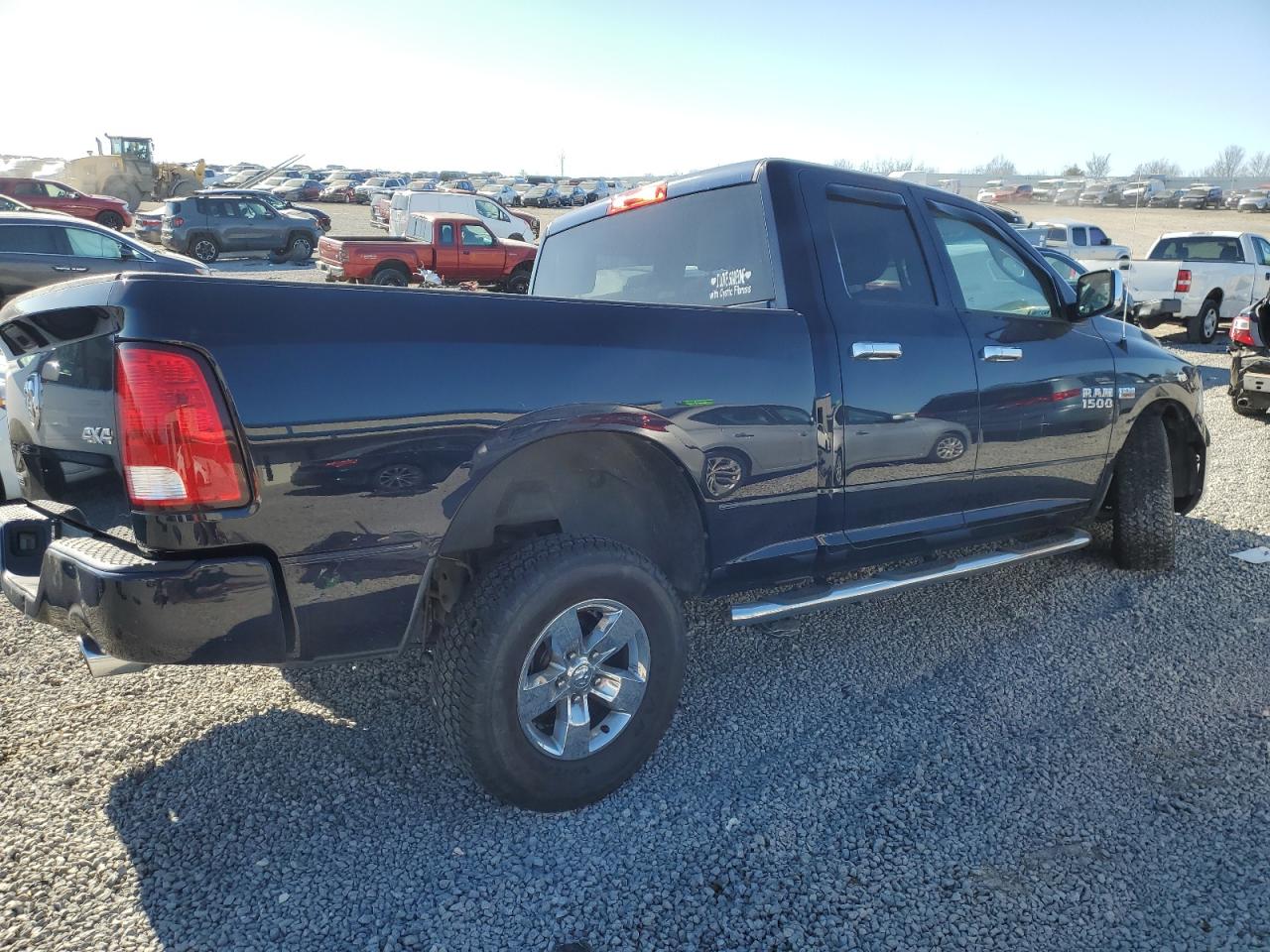 2017 RAM 1500 VIN 1C6RR7FT2HS575232 Copart auction photo, side / front end damage thumbnail 3