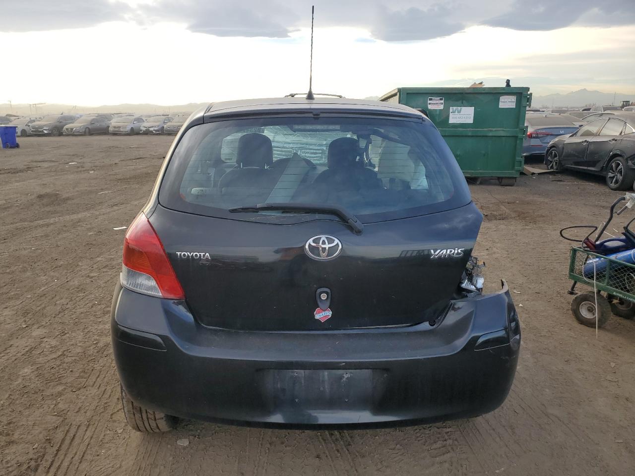 2010 Toyota Yaris VIN JTDJT4K33A5294895 Copart auction photo, burn - engine / all over damage thumbnail 6