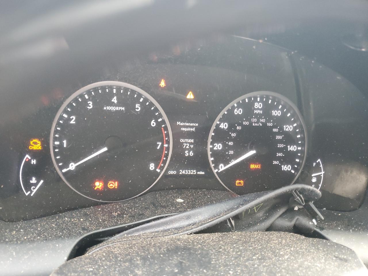 2014 Lexus ES VIN JTHBK1GG9E2144412 Copart auction photo, front end / side damage thumbnail 9