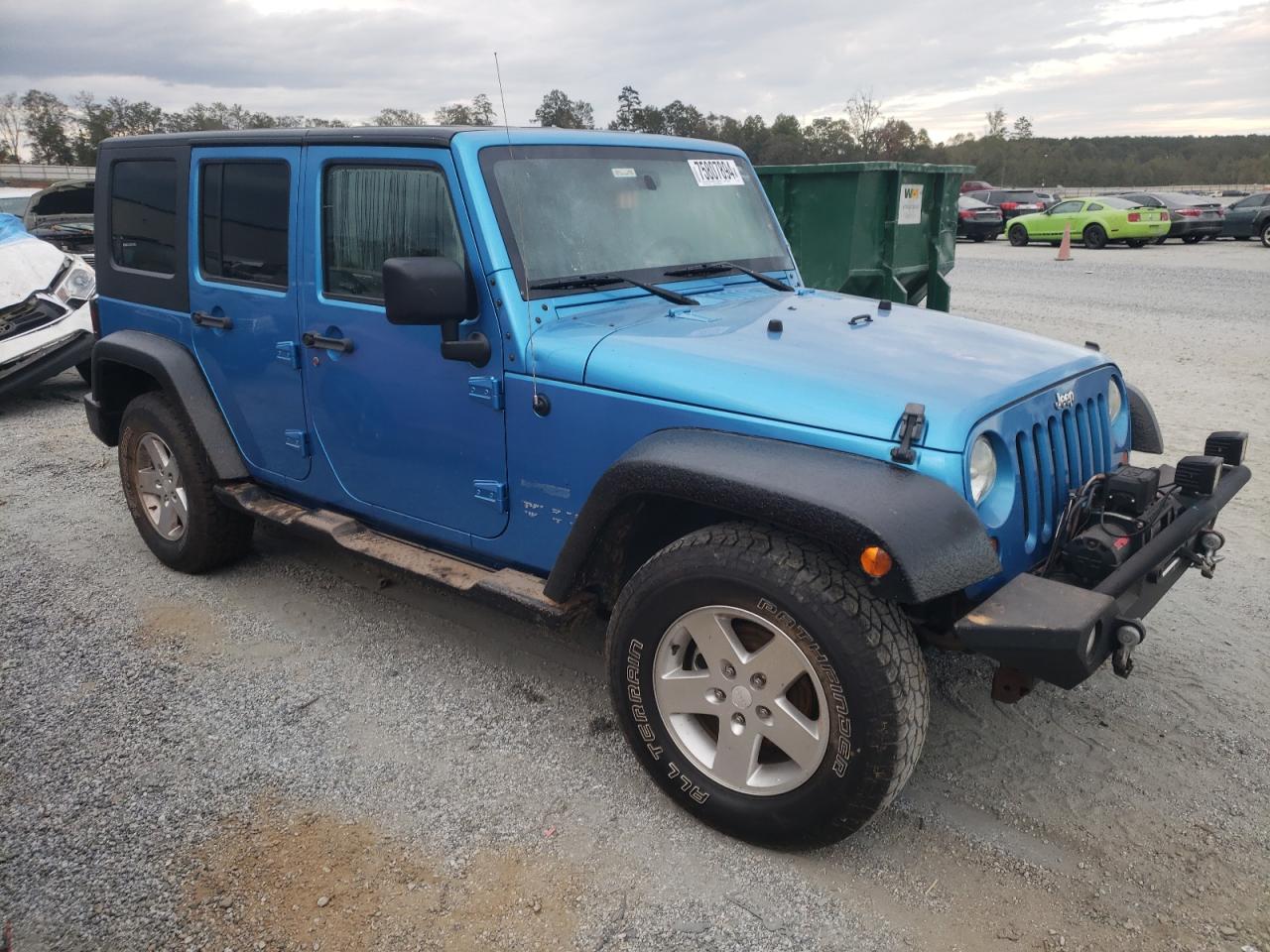 2010 Jeep Wrangler VIN 1J4BA3H16AL222864 Copart auction photo, water/flood damage thumbnail 4