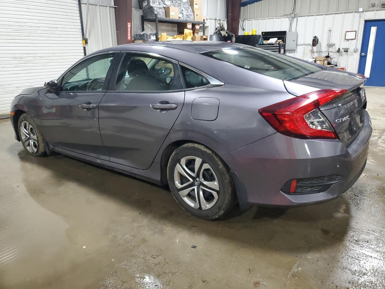 2017 Honda Civic VIN 2HGFC2F50HH512852 Copart auction photo, rear end / front end damage thumbnail 2