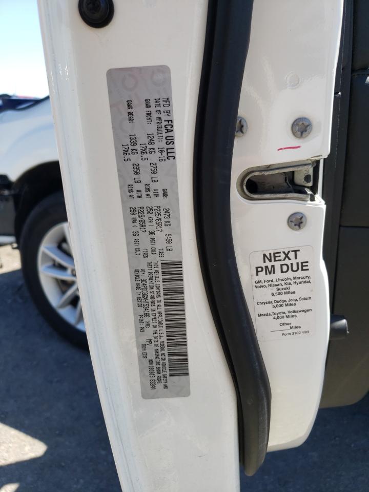 2017 Dodge Journey VIN 3C4PDCBGXHT534166 Copart auction photo, front end damage thumbnail 13