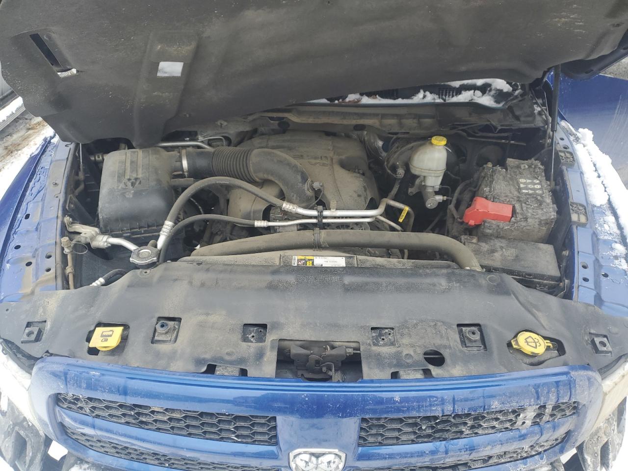 2014 RAM 1500 VIN 1C6RR7FT6ES451573 Copart auction photo, all over damage thumbnail 11