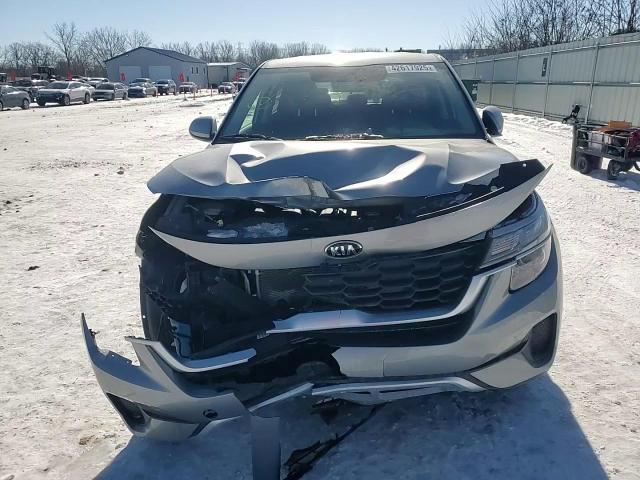2021 KIA Seltos VIN KNDEPCAA3M7153043 Copart auction photo, front end damage thumbnail 11