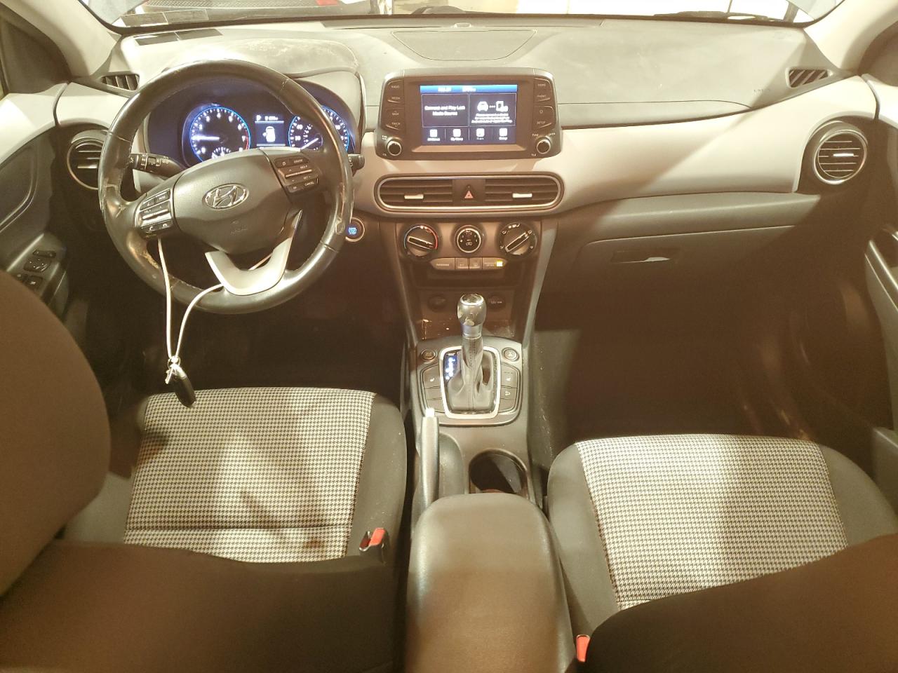 2019 Hyundai Kona VIN KM8K6CAA1KU321438 Copart auction photo, rear end damage thumbnail 8