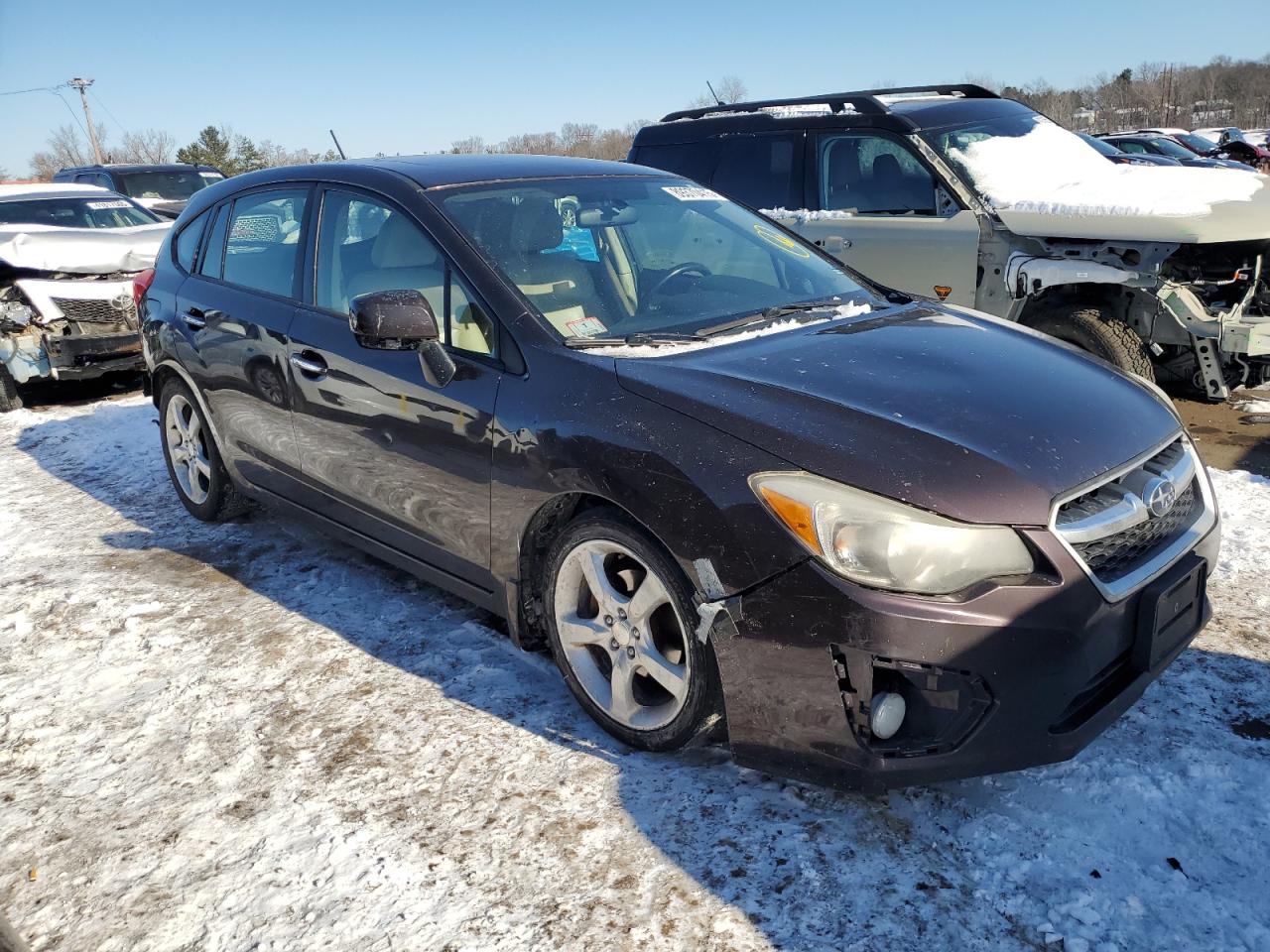 2013 Subaru Impreza VIN JF1GPAH65D2843345 Copart auction photo, rear end damage thumbnail 4