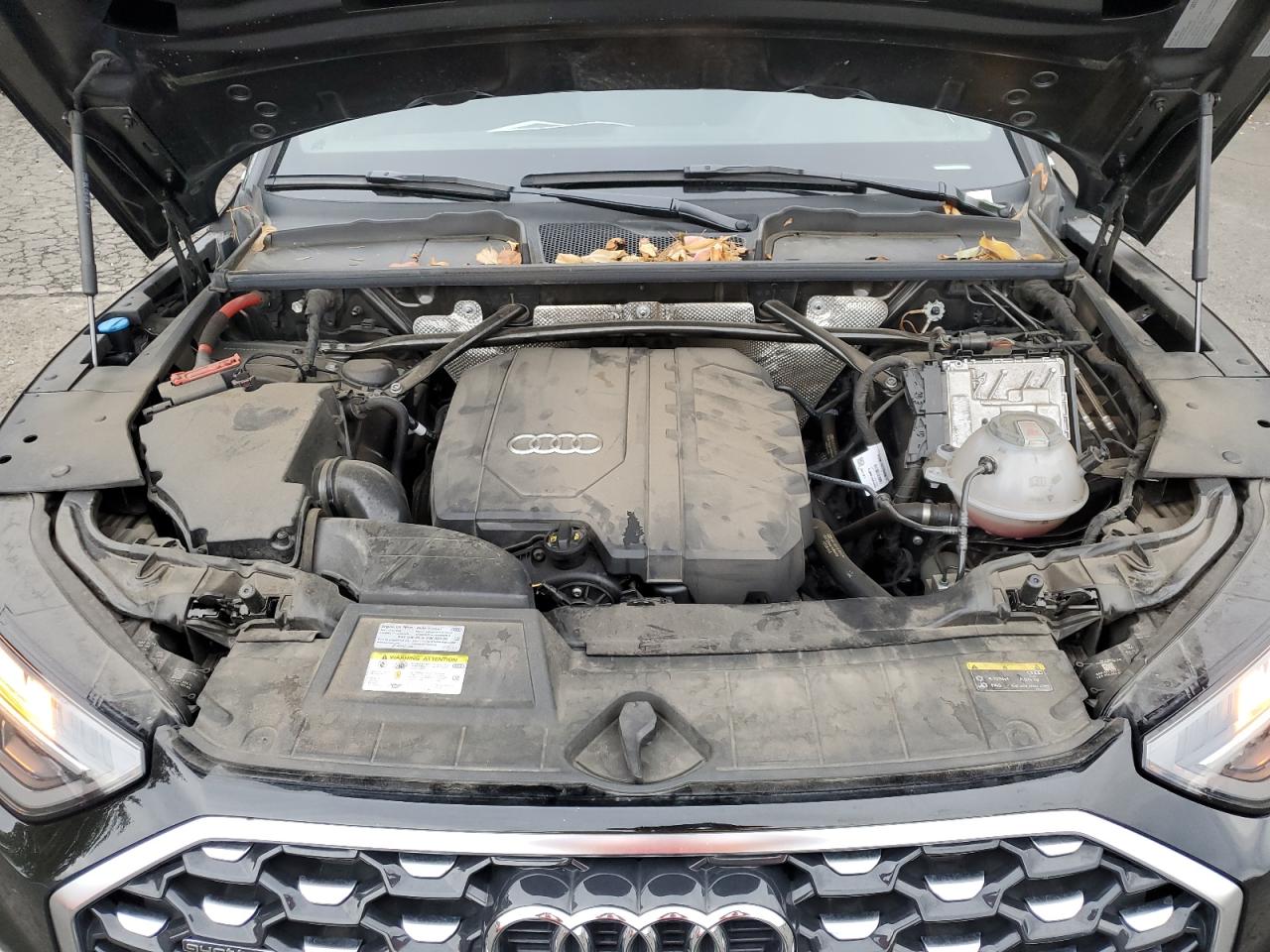 2021 Audi Q5 VIN WA15AAFY3M2075401 Copart auction photo, side damage thumbnail 12